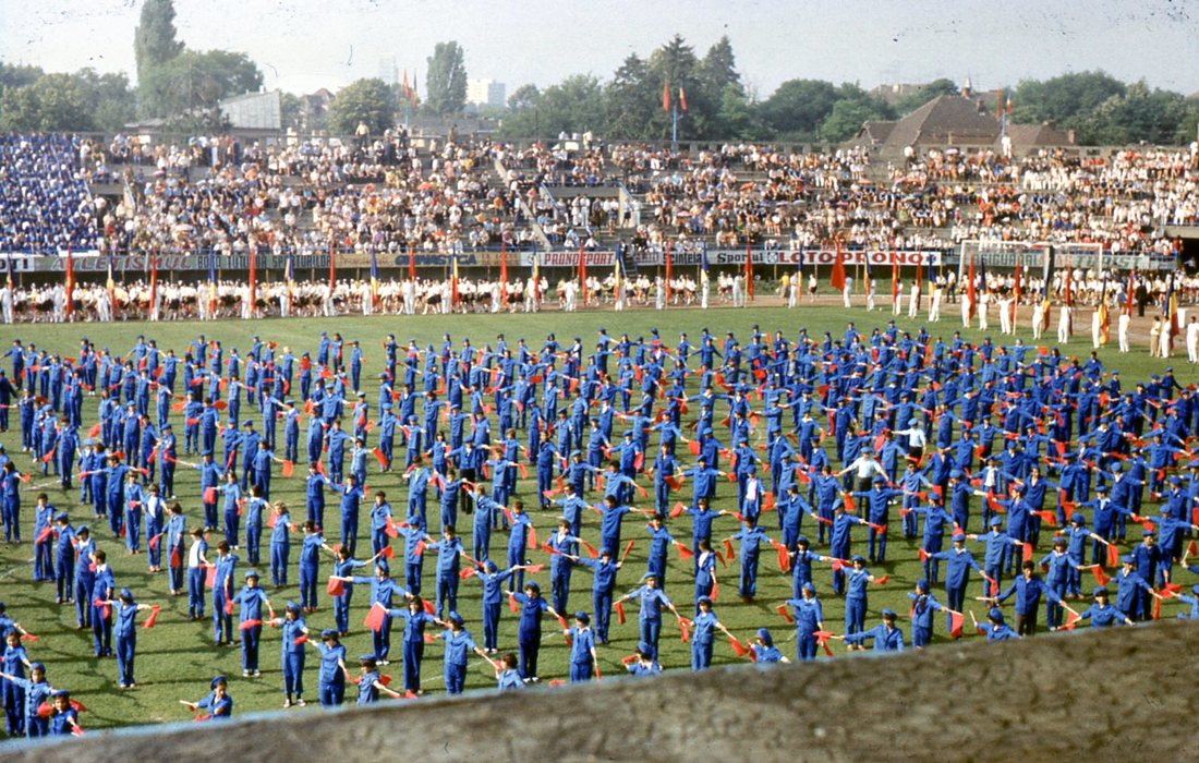 Song of Romania Festival - Celebratory Event on a Stadium. Photo credits: Author's Personal Research Archive.